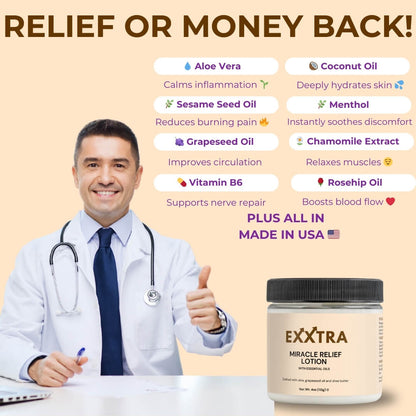 Miracle Relief Lotion (30 Day Relief)